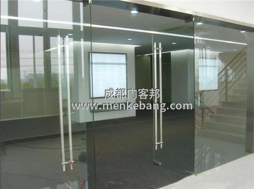 成都商鋪玻璃門安裝案例 成都商鋪玻璃門安裝案例